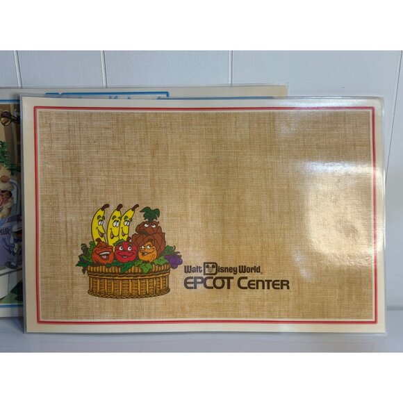 VTG Walt Disney EPCOT Center 1982 Kitchen Kabaret "Kitchen Krackpots" Placemat - Picture 3 of 5